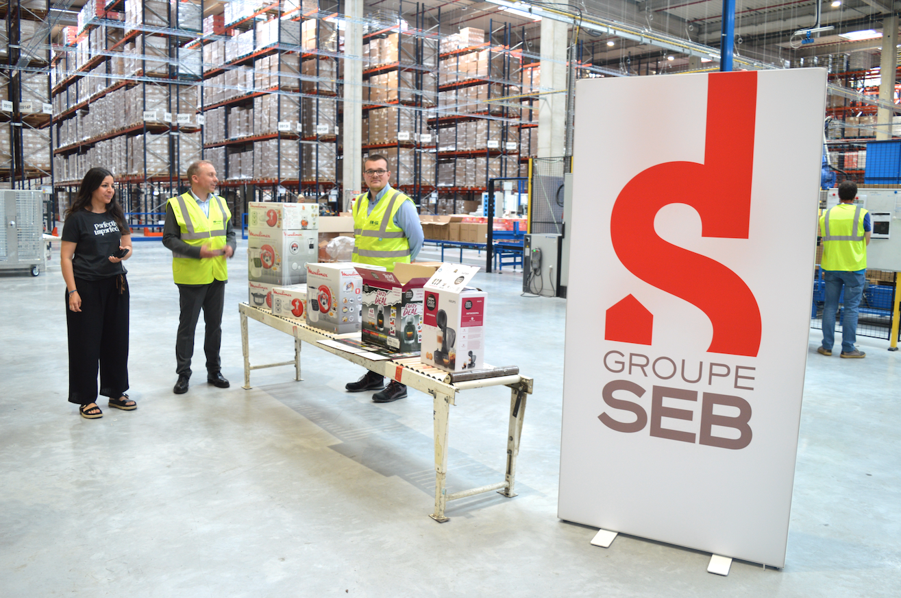 SEB a inauguré sa plateforme logistique le 13 juin 2023 à Bully-les-Mines.